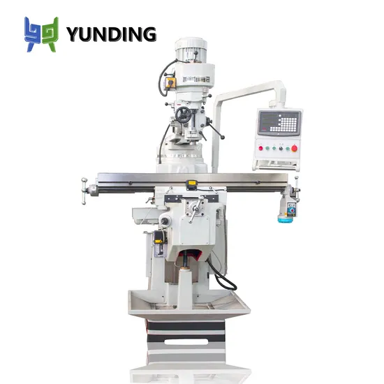 X6330 Good Price Conventional Vertical Horizontal Knee Type Taiwan Turret Milling Machine