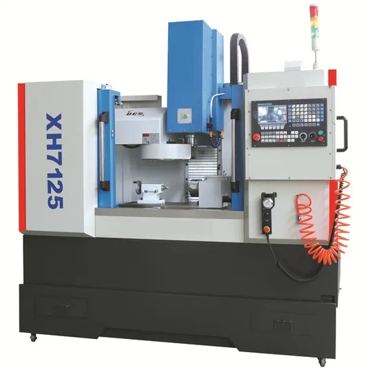 XH7125 Precision Full Cover CNC Milling Machine for Metal Machining