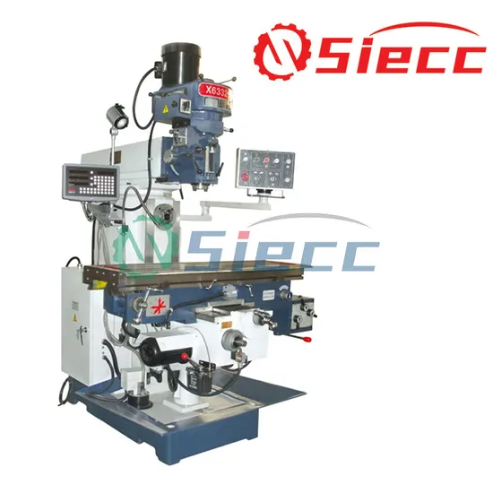 X6336 Turret Milling Machine Universal Radial Miller for Sale