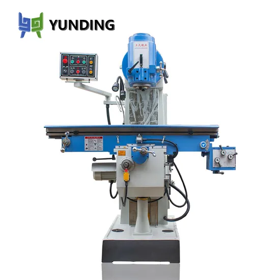China Metal Knee Type Rotary Table Machine Tools X5036 Vertical Milling Machine