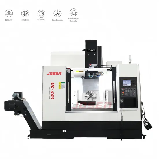 UC-400 High Quantity Production CNC Vertical Milling Machine Machining Center for Metal/Stainless Processing