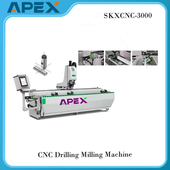 CNC Aluminum Window Drilling and Milling Machine/Aluminium CNC Milling Machine/Window Door Milling Machine with Good Price