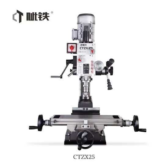 Factory Supply Discount Price Mini Zx25 Drilling Milling Machine