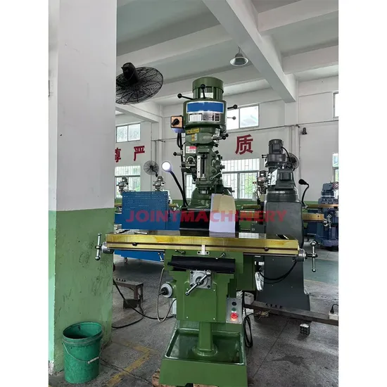 3 Axis Metal Machining Milling Machine Vertical Turret Milling Machine Factory Price