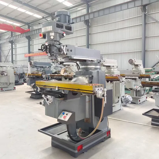 Factory Directly Wholesale Radial Turret Milling Machine Metal Universal 4hw 5hw Horizontal and Vertical Turret Milling Machine with CE