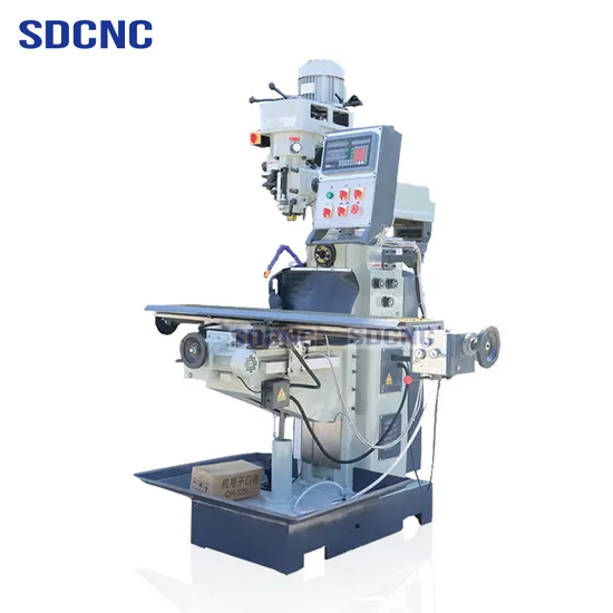 4h High Efficiency Vertical Horizontal Turret Milling Machine