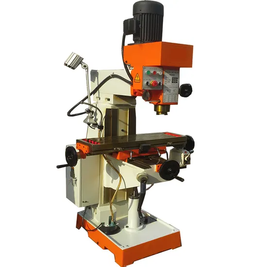 Gear Drive Belt Drive Universal Vertical Drilling and Milling Machine Zx7550cw