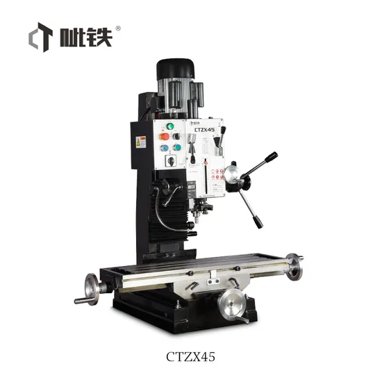 Dia. 45mm Hot Sales Combination Lathe Milling Drilling Machines Milling for Metalworking Ctzx45