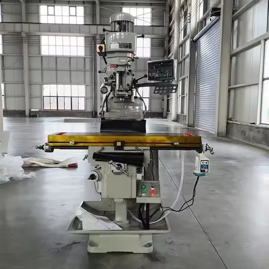 High Precision Metal Vertical Milling Machine Universal Turret Milling Machine