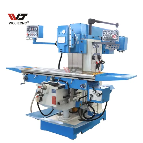 Automatic Feed Horizontal Milling Machine X6036 Lifting Table Vertical Milling Head Can Be Added