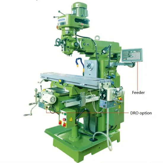 Xu6325W Turret Milling Machine New Product Provided Vernier Fv 380 Universal Milling Machine