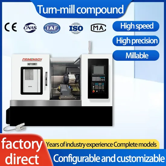 High Quality High-Precision Multi-Function Bar Feeder Turning CNC Mill Turn Machine