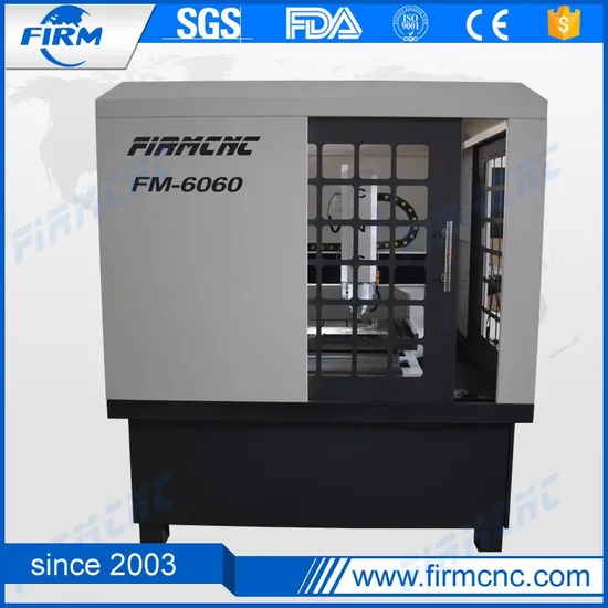 3 Axis 6060 Aluminum Metal Mould CNC Milling Machine