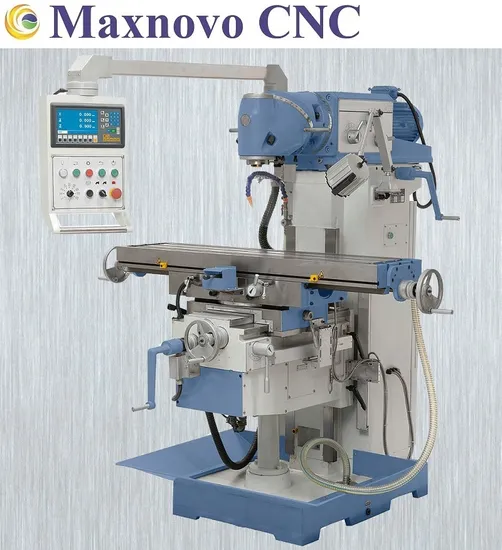 Heavy Duty Swivel Head Mt130s Fresadora 3000W Universal Milling Machine