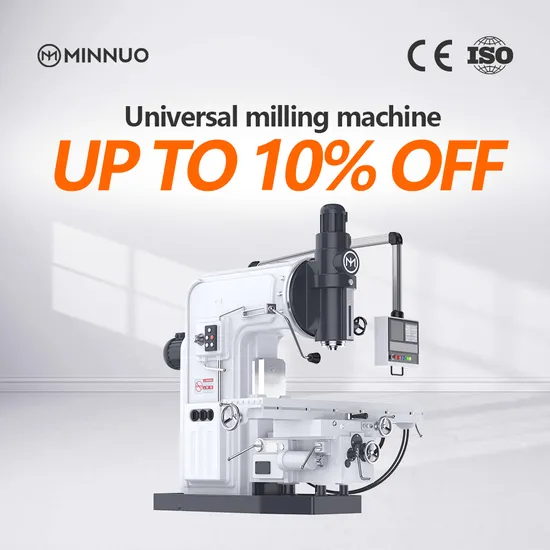 Minnuo Brand Low Price 5 Axis Milling Machine CNC Fanuc System for Sale