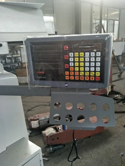 Normal Precision Sumore Wooden Box 50mm Dro Milling Machine with CE