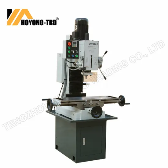 Zay7032V Zay7040V Zay7045V Variable Speed Portable Mini Bench Type Drilling Milling Machine