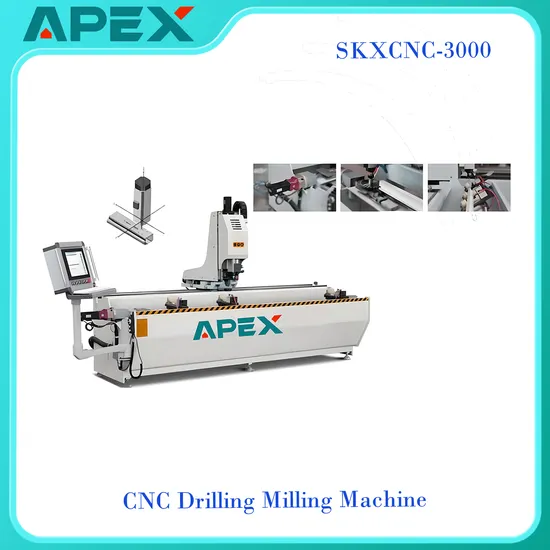 CNC Milling Processing Center Machine for Aluminium Curtain Wall PVC Profile Window Door Fabrication