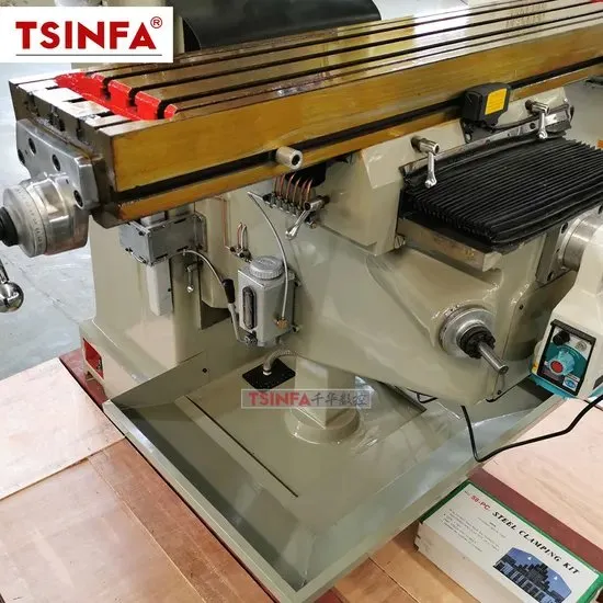 Turret Vertical High Quality RAM Type Milling Machine for Metal Hot Sale Manul Milling