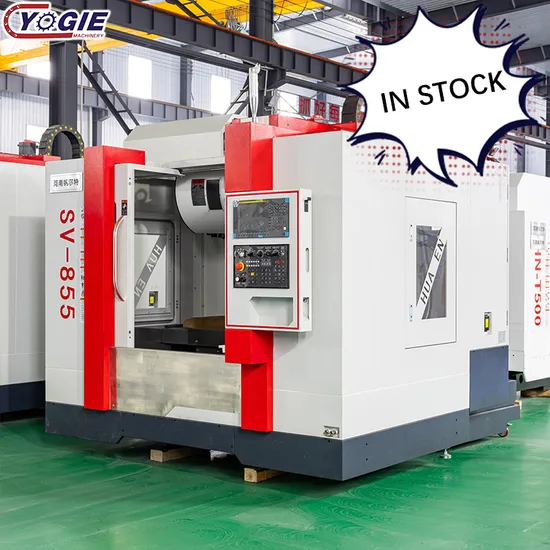 Strong Rigidity in Stock Fanuc System Vmc855 CNC Machining Center