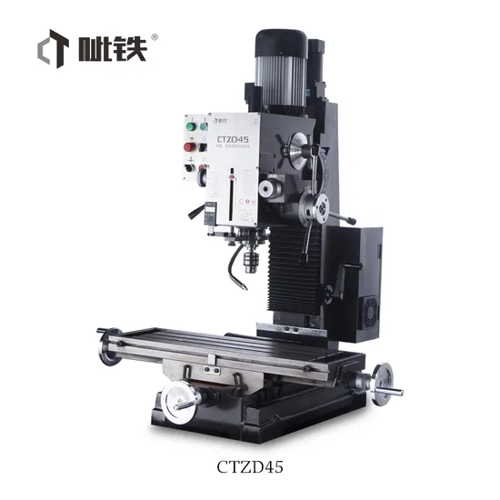 Brushless Motor Drilling Milling Machine with Variable Speed Ctzd45