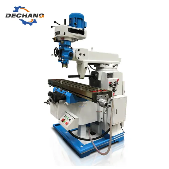 Metal Universal Horizontal and Vertical Turret Milling Machine 5hw