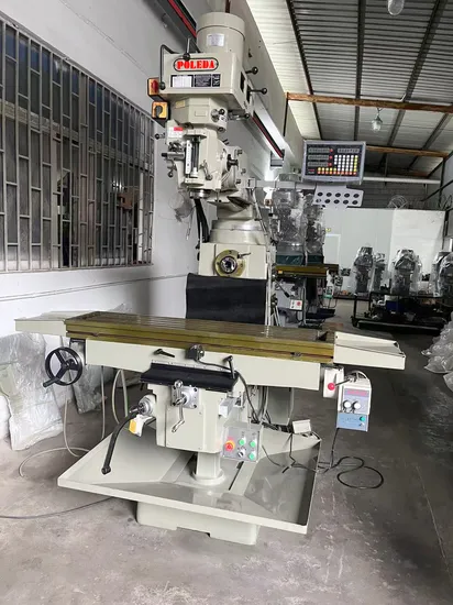 High Efficiency High Performance High Precision 6h Vertical Horizontal Universal Milling Machine