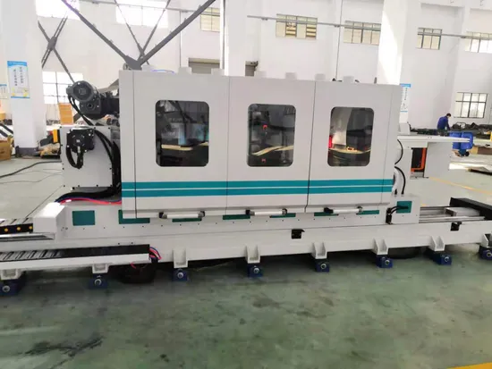 Fish-Bone Floor CNC Grooving Machine for Bamboo Laminated Floor
