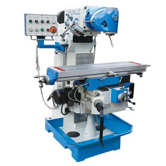 Xq6226 Best Price Swivel Angle of Swivel Head 360 Universal Milling Machine