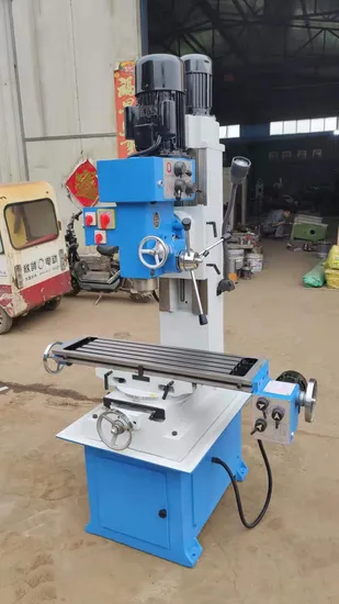 Metal Vertical Universal Hobby Drilling Milling Machine Zx50c