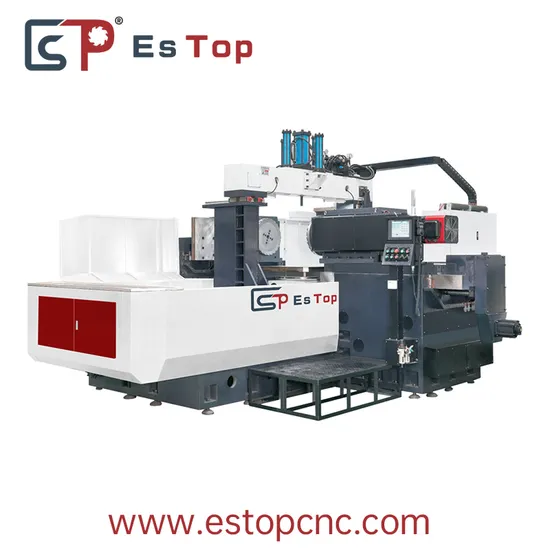 Estop Th-1600nc Cutting-Edge Steel-Plate CNC Duplex Milling Machine Same as Amada