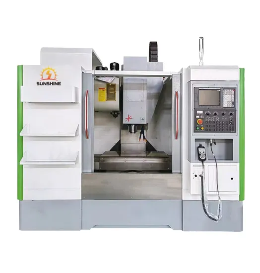 Vertical Machining Center High Quality Machining Body Solid Durable Automated CNC Milling Machine