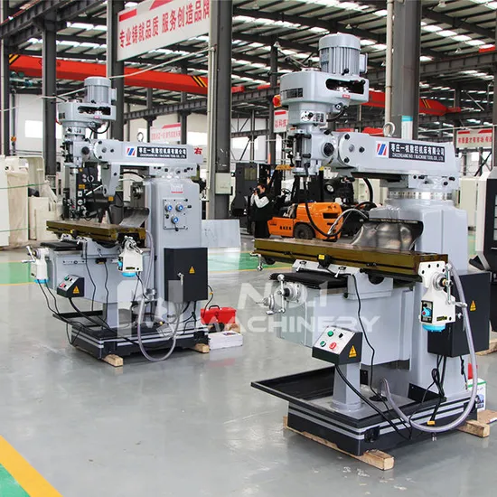 Wholesale 5h Taiwan Turret Milling Machine Factory Supply 3 Axis Universal Vertical Manual Milling Machine