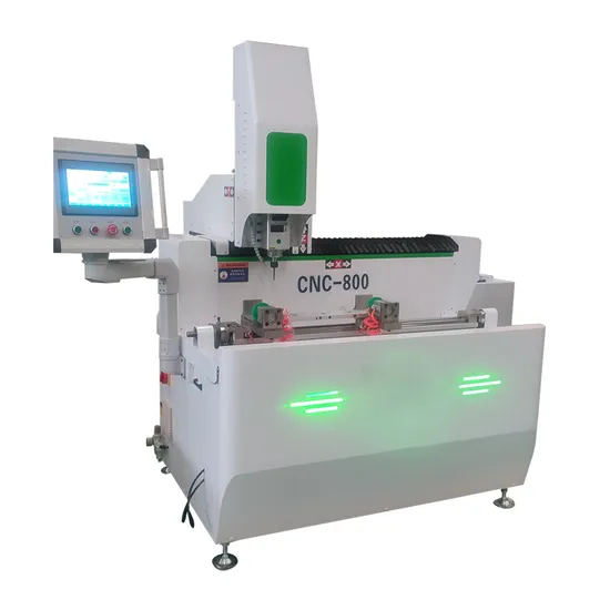 Aluminum Profile CNC Metal Drilling Machine Window Door with Double Heads