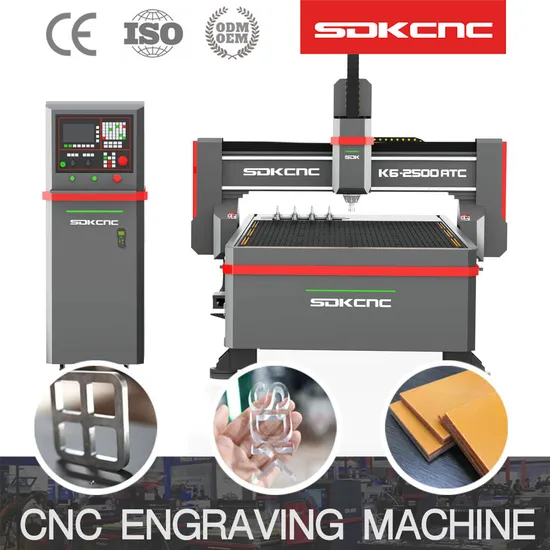 1325 4-Axis Atc CNC Wood Router Machine Designed for Furniture Woodworking