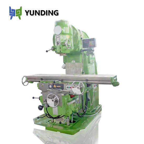Heavy Duty Knee Type Rotary Table Machine Tool X5040 Metal Milling Machine