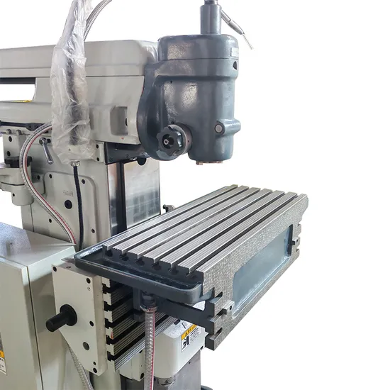Cost Effecient Turret Milling Machine Manual Milling Machine for Metal Processing Use Widely