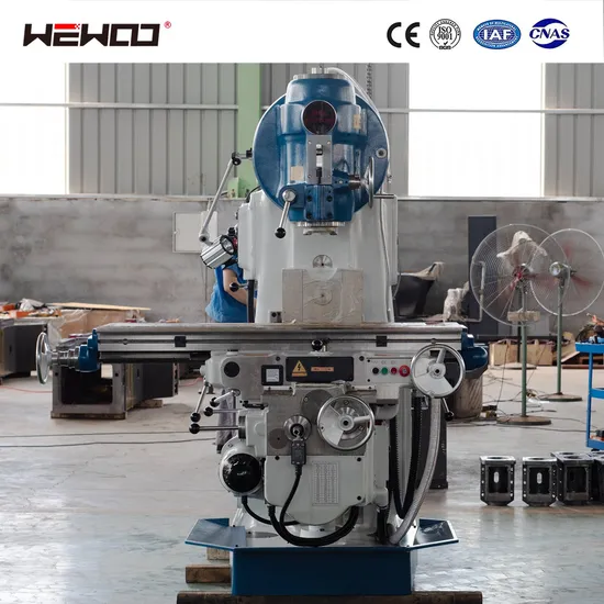 High Precision Vertical Milling Machine X5032 X5040 Universal Metal Milling Machine