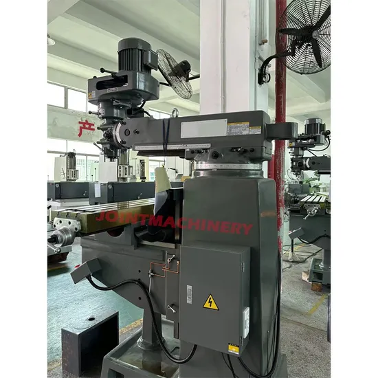 3HP Milling Machine with Precision Spindle Bearing Processing Metal Holes Slots Frame