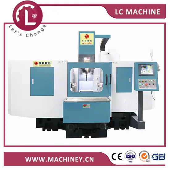 Floor Type Face Milling Machine-LC Machine High Precision CNC Twin Head Milling Machine with ISO and GS Certification