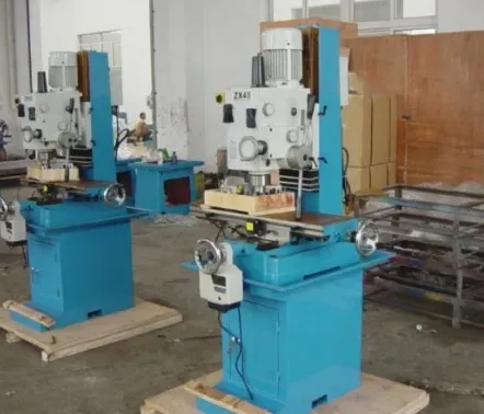 Zx45 Precision Metal Gear Driven Drilling and Milling Machine