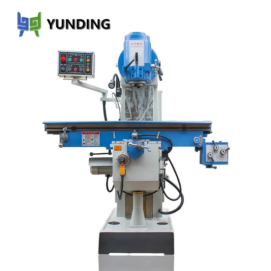 Universal Knee-Type Vertical Type Drill Mill X5036 Manual Metal Milling Machine Tools