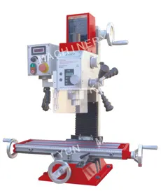 Manual Mills Table Top Milling Machine Ky25LV High Precision Multifunction Drilling and Milling Machine for Metal Working