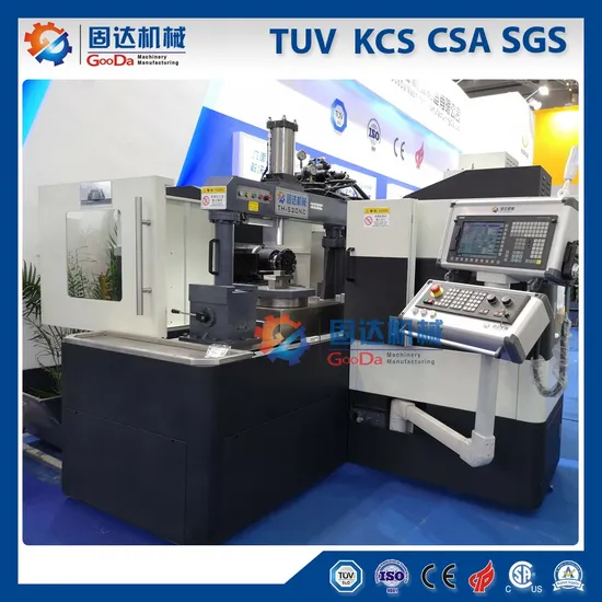 Gooda CNC Duplex Milling Machine Precision CNC Twin Head Milling Machine for Metal Parts Hardware, 3c Products, Mold, Auto Parts, Steel Processing (TH-460NC)