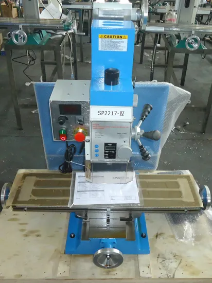 CE Approved Desktop Sumore China Cheap Turret Bench Drilling Fresadora Milling Machine New