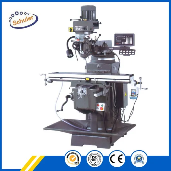 4h 5h Precision Universal Horizontal and Vertical Metal Turret Milling Machine