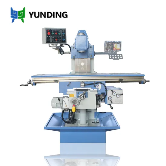 Horizontal Knee Type Universal Manual with Vertical Milling Head Milling Machine X6128