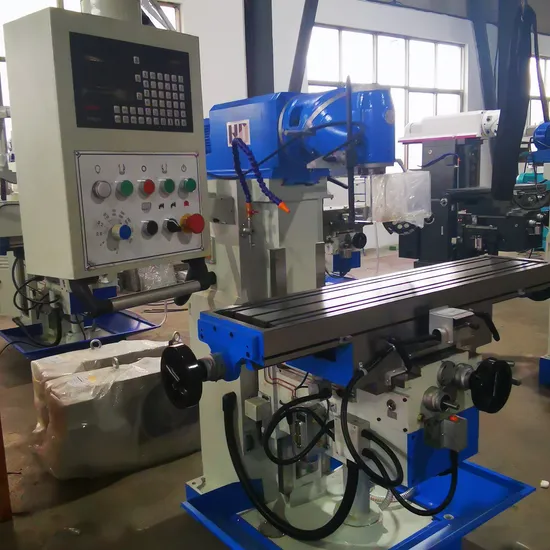 XL6230A Servo Motor Structure Conventional Manual Milling Machine