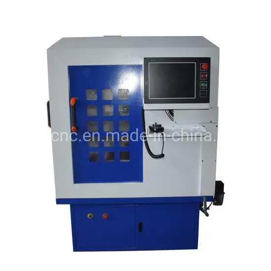 Automatic Tool Change 6060 Mould CNC Router Engraving on Metal Aluminum Copper