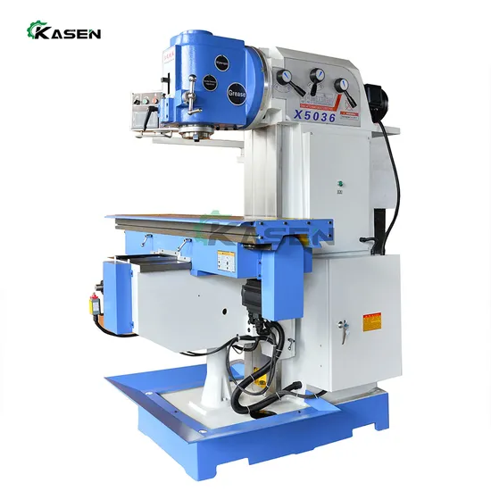 X5036 Large Table Milling Machines Vertical Knee-Type Universal Milling Machine